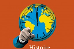 Conception graphique et illustration de couverture de la version livre de l'Atlas Histoire du Monde diplomatique.