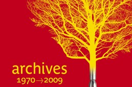 Conception graphique et illustration de couverture du DVD des archives du Monde diplomatique, édition 2010.