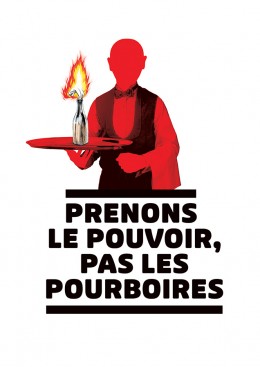 Image militante diffusée pendant les manifestations de 2010 contre la réforme des retraites.